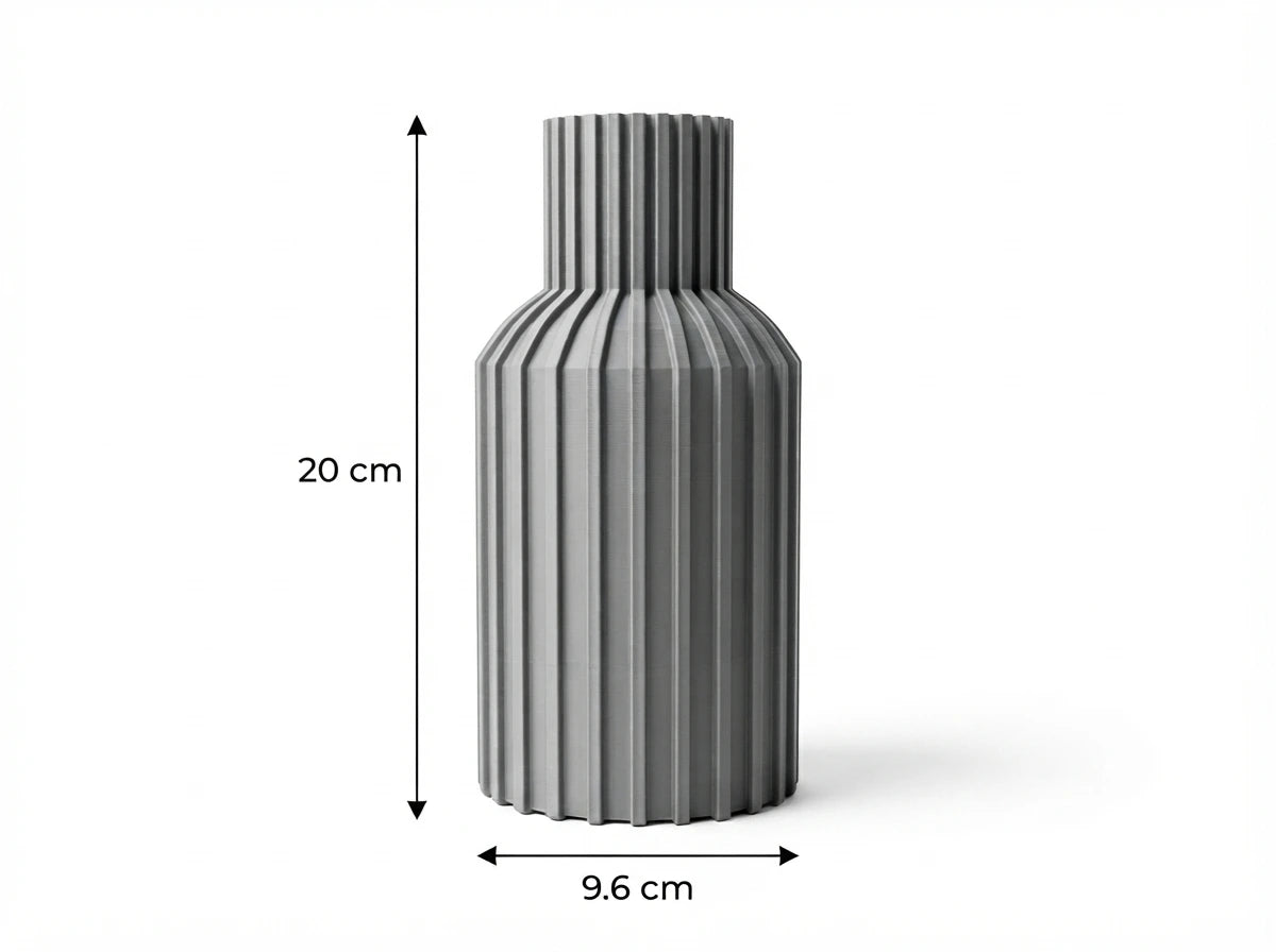 Vase 25 Classic Grau