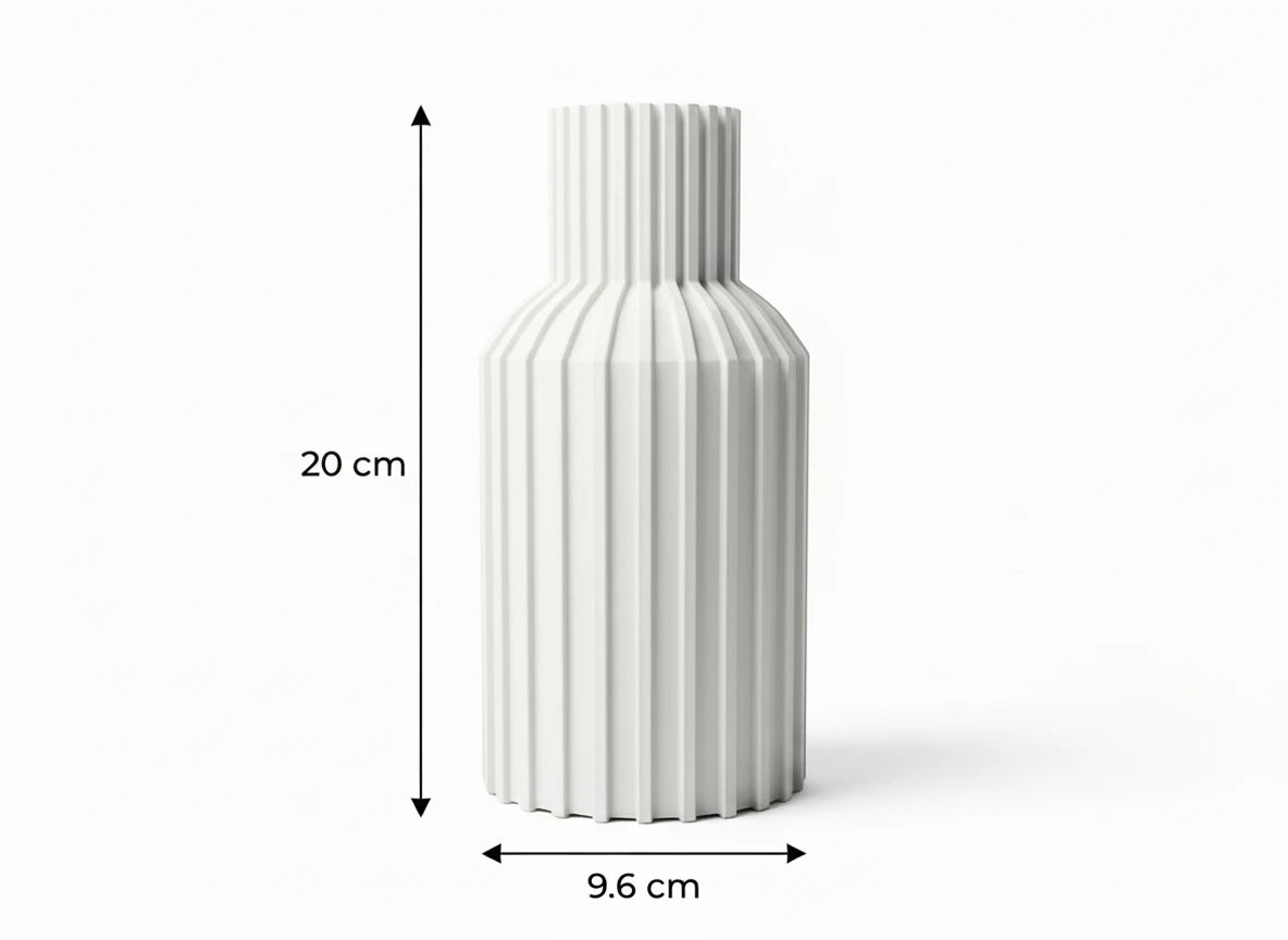 Vase 25 Classic Weiß