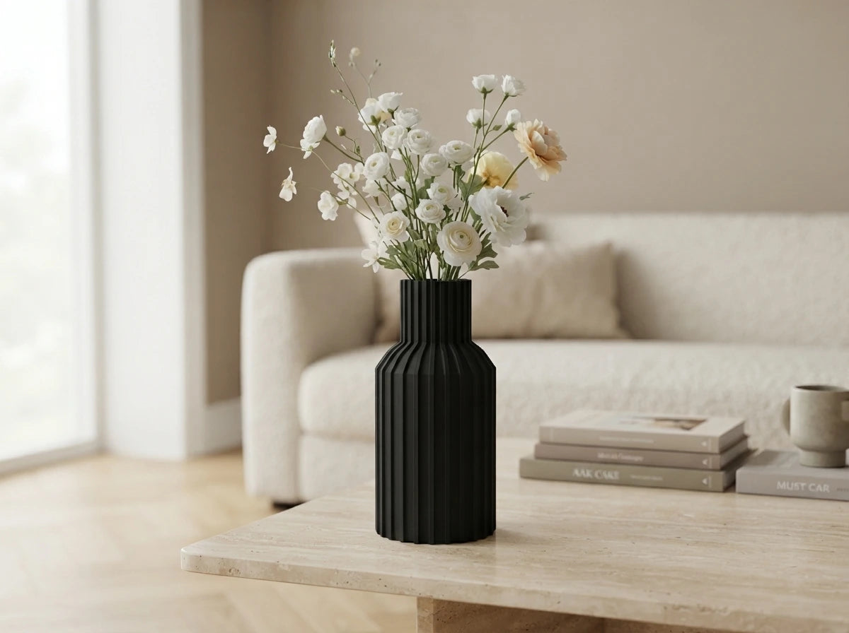 Vase 25 Classic Schwarz